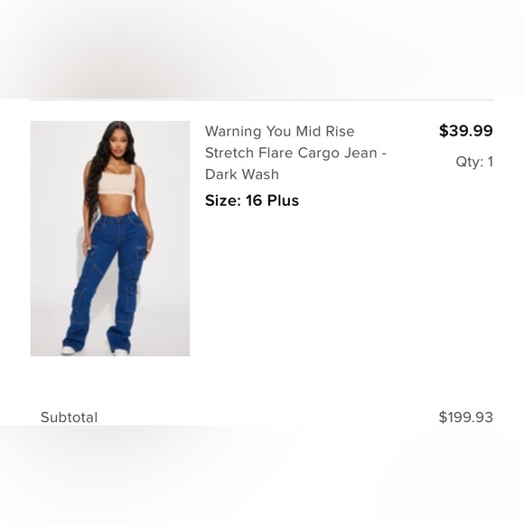 Warning You Mid Rise 🥰 - Picture 2 of 4